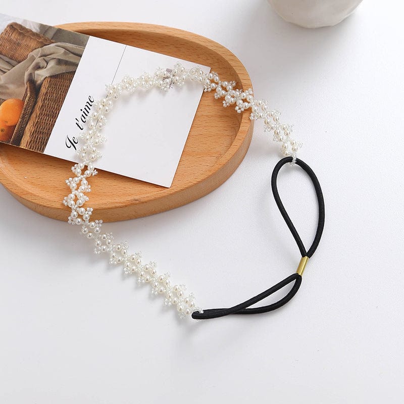 JuJumoose Forest style dual-purpose pearl necklace headband