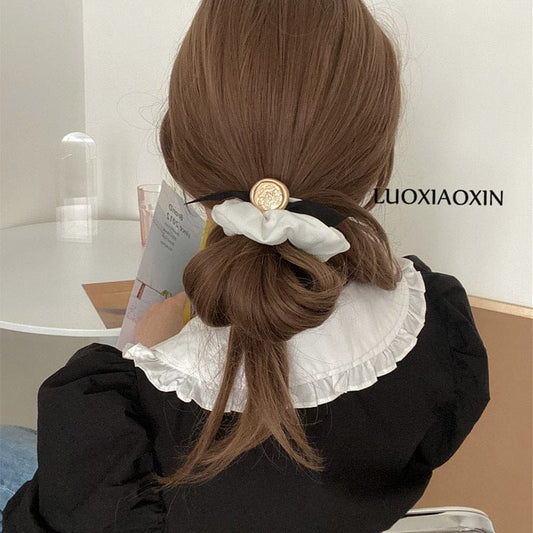 JuJumoose French elegant bow hair tie