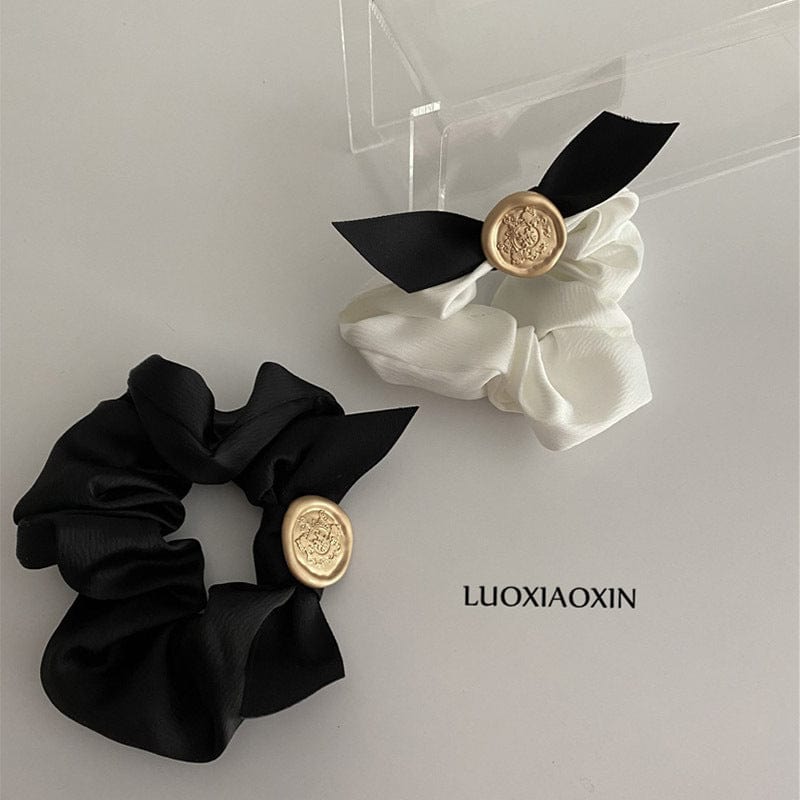 JuJumoose French elegant bow hair tie