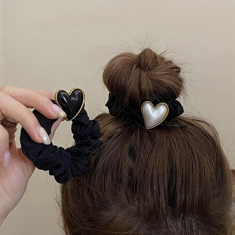 JuJumoose French retro irregular love hair rope