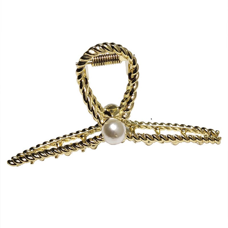 JuJumoose Pearl Cross Clamp Hairpin