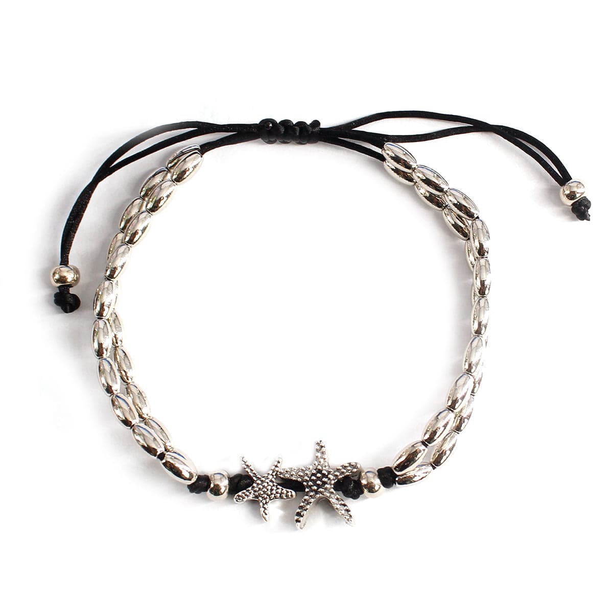 JuJumoose Ethnic retro style starfish turtle beach anklet