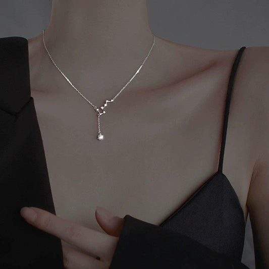 JuJumoose Elegant S999 Silver Big Dipper Necklace