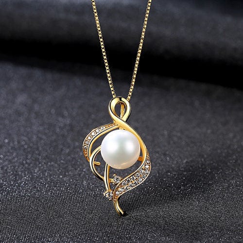 JuJumoose Sterling silver pearl melody necklace