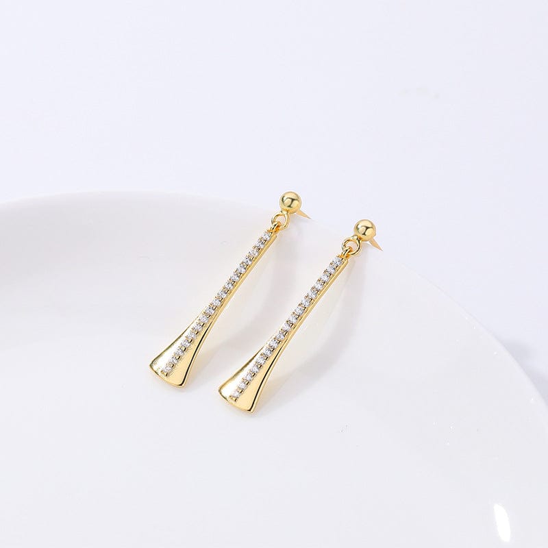 Aliprice Ssterling silver long line earring