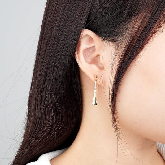 Aliprice Ssterling silver long line earring