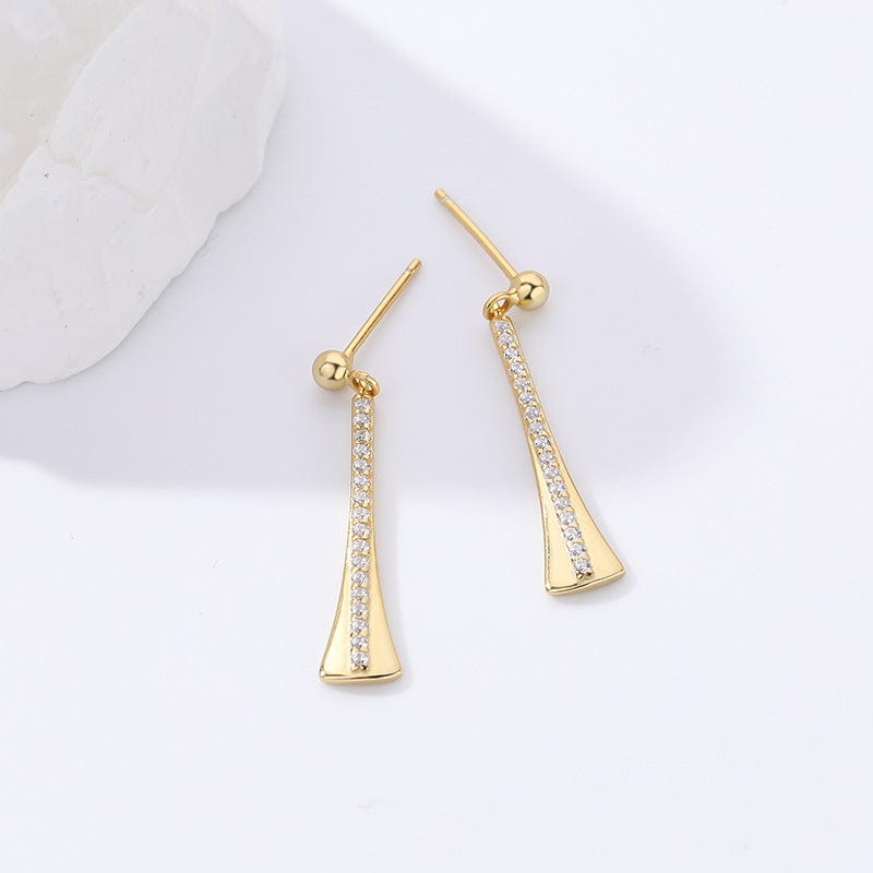 Aliprice Ssterling silver long line earring