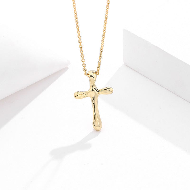 Aliprice Sterling silver cross necklace