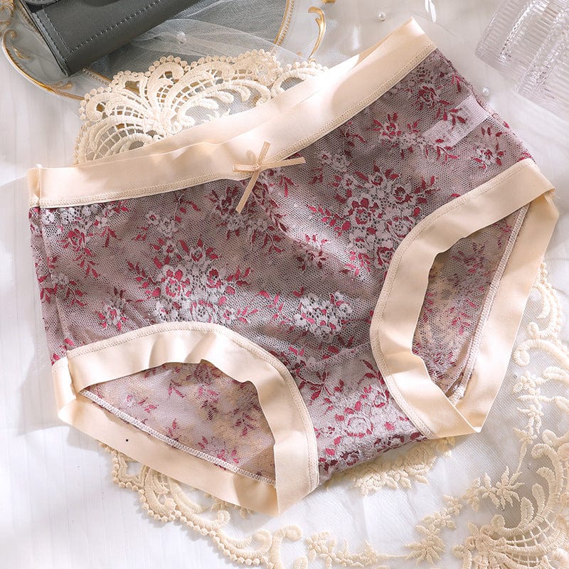 JuJumoose Floral Lace Panties - Buy 3+ Auto Save 25%