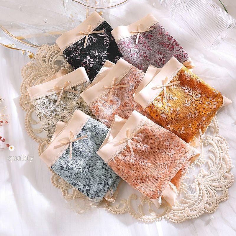 JuJumoose Floral Lace Panties - Buy 3+ Auto Save 25%