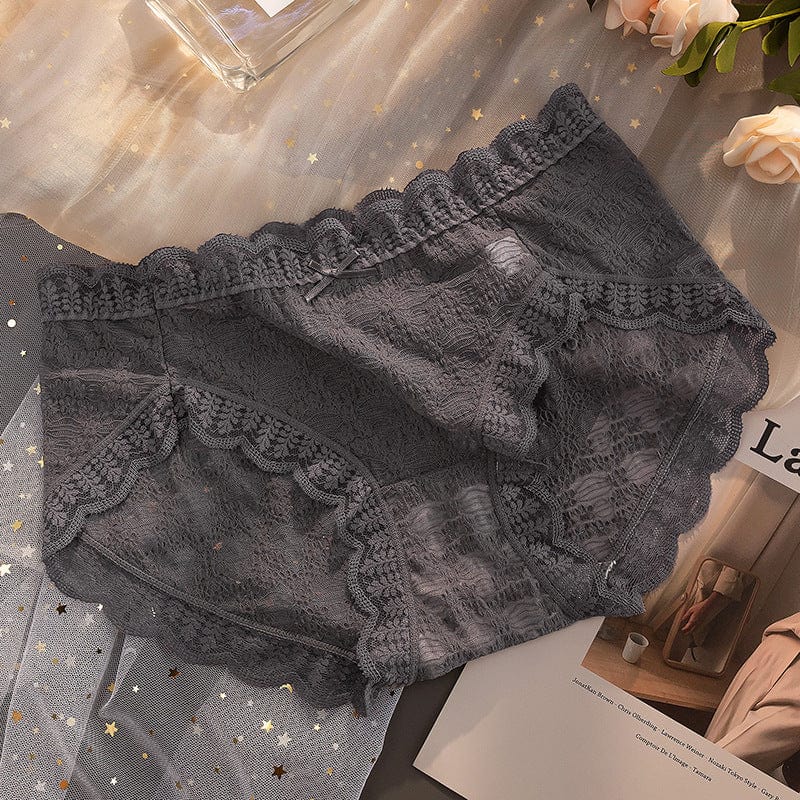 JuJumoose Mid-Rise Lace Panties - Buy 3+ Auto Save 25%